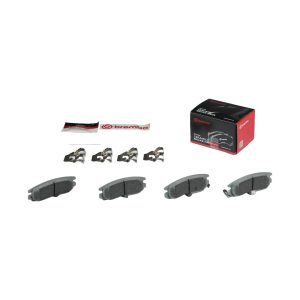 Brembo Brake Pad, Nao, Fmsi Number D714-7387, Ceramic, Set of 4 – P59027N