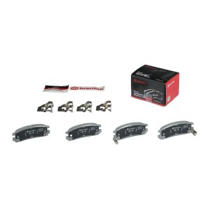 Brembo Brake Pad, Nao, Fmsi Number D714-7387, Ceramic, Set of 4 – P59027N