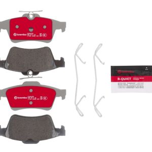 Brembo Brake Pad, Xtra Severe Duty, Fmsi Number D1095-7874, Ceramic, Set of 4, With Pad Shims/ Mounting Hardware/ Brake Lubricant – P59042SD
