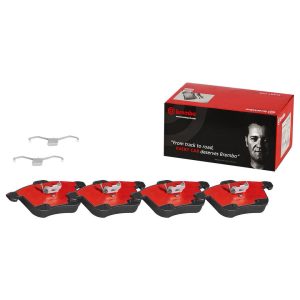 Brembo Brake Pad, Nao, Fmsi Number D1257-8376, Ceramic, Set of 4 – P59046N