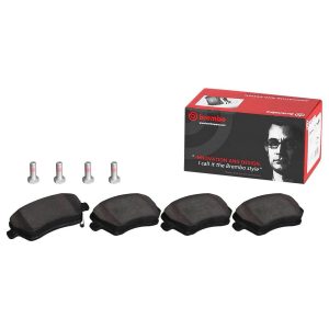 Brembo Brake Pad, Nao, Fmsi Number D1257-8376, Ceramic, Set of 4 – P59046N
