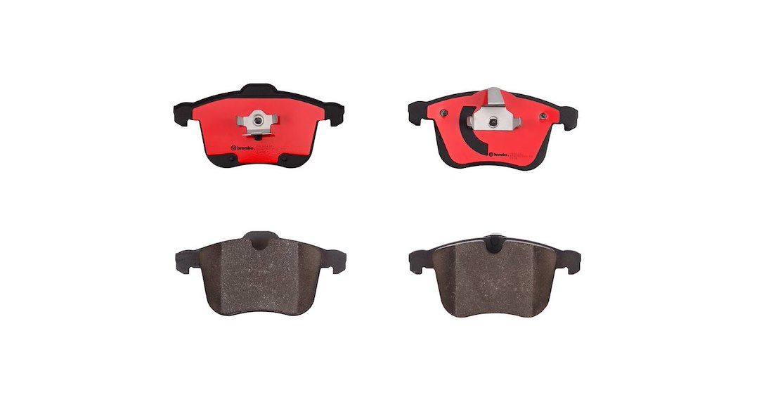 Brembo Brake Pad, Nao, Fmsi Number D1257-8376, Ceramic, Set of 4 – P59046N
