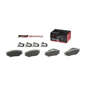 Brembo Brake Pad, Nao, Fmsi Number D1421-8536, Ceramic, Set of 4 – P59054N