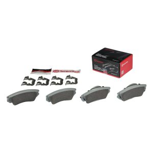 Brembo Brake Pad, Nao, Fmsi Number D1404-8512, Ceramic, Set of 4 – P59055N