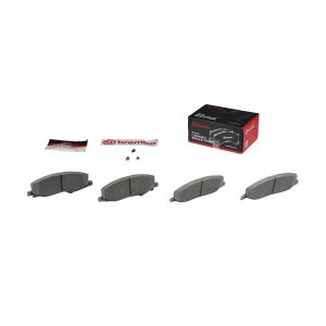 Brembo Brake Pad, Nao, Fmsi Number D1558-8770, Ceramic, Set of 4, With Hardware – P59058N