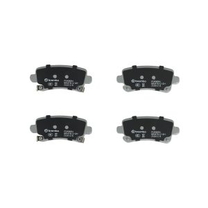 Brembo Brake Pad, Nao, Fmsi Number D1430-8547, Ceramic, Set of 4, With Hardware – P59060N