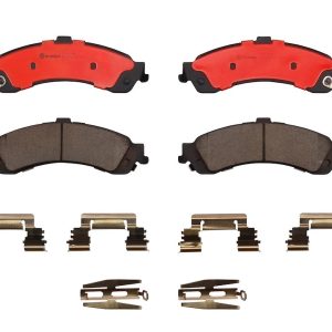Brembo Brake Pad, Nao, Fmsi Number D834-7707, Ceramic, Set of 4, With Hardware – P59065N