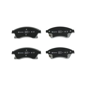 Brembo Brake Pad, Nao, Fmsi Number D1522-8730, Ceramic, Set of 4, With Hardware – P59076N