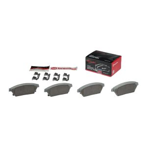 Brembo Brake Pad, Nao, Fmsi Number D1467-8667, Ceramic, Set of 4, With Hardware – P59077N