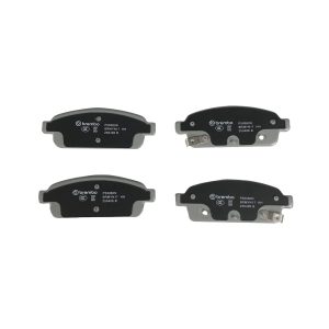 Brembo Brake Pad, Nao, Fmsi Number D1468-8668, Ceramic, Set of 4, With Hardware – P59080N