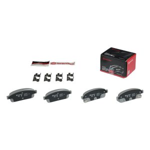Brembo Brake Pad, Nao, Fmsi Number D1468-8668, Ceramic, Set of 4, With Hardware – P59080N