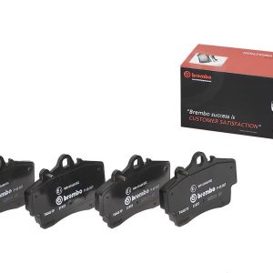 Brembo Brake Pad, Fmsi Number D737-7606, Low-Metallic, Set of 4 – P65007