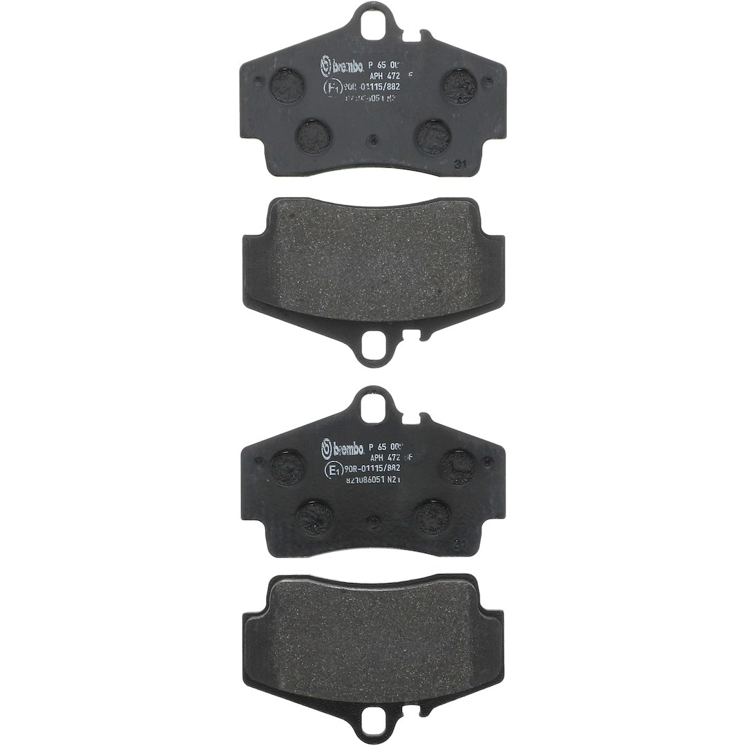 Brembo Brake Pad, Fmsi Number D738-7646, Low-Metallic, Set of 4 – P65008