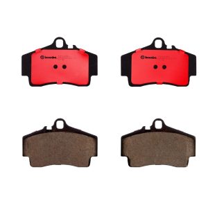 Brembo Brake Pad, Nao, Fmsi Number D738-7607, Ceramic, Set of 4 – P65008N