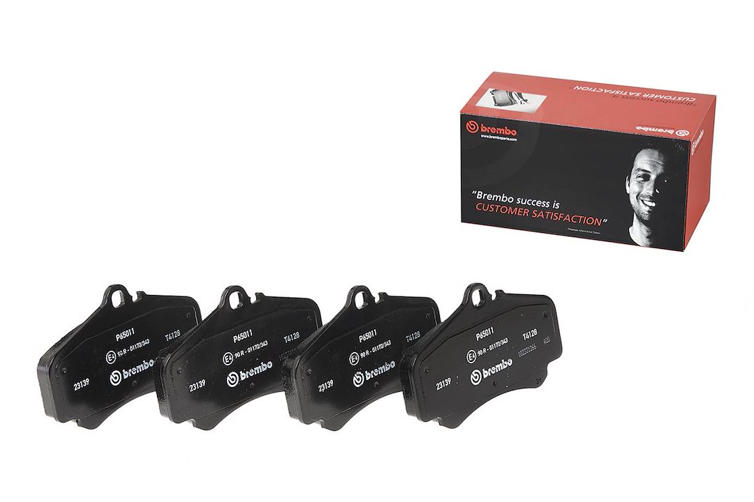 Brembo Brake Pad, Fmsi Number D916-7797, Low-Metallic, Set of 4 – P65011
