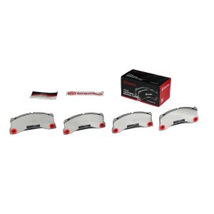 Brembo Brake Pad, Nao, Fmsi Number D1349-8459/ D1349-8786/ D1577-8790, Ceramic, Set of 4 – P65017N
