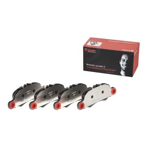 Brembo Brake Pad, Fmsi Number D1389-8498, Low-Metallic, Set of 4 – P65019