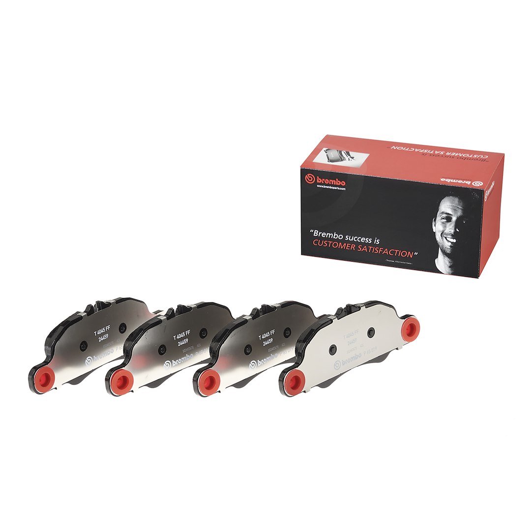 Brembo Brake Pad, Fmsi Number D1389-8498, Low-Metallic, Set of 4 – P65019