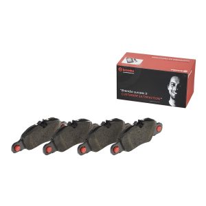Brembo Brake Pad, Fmsi Number D1389-8498, Low-Metallic, Set of 4 – P65019