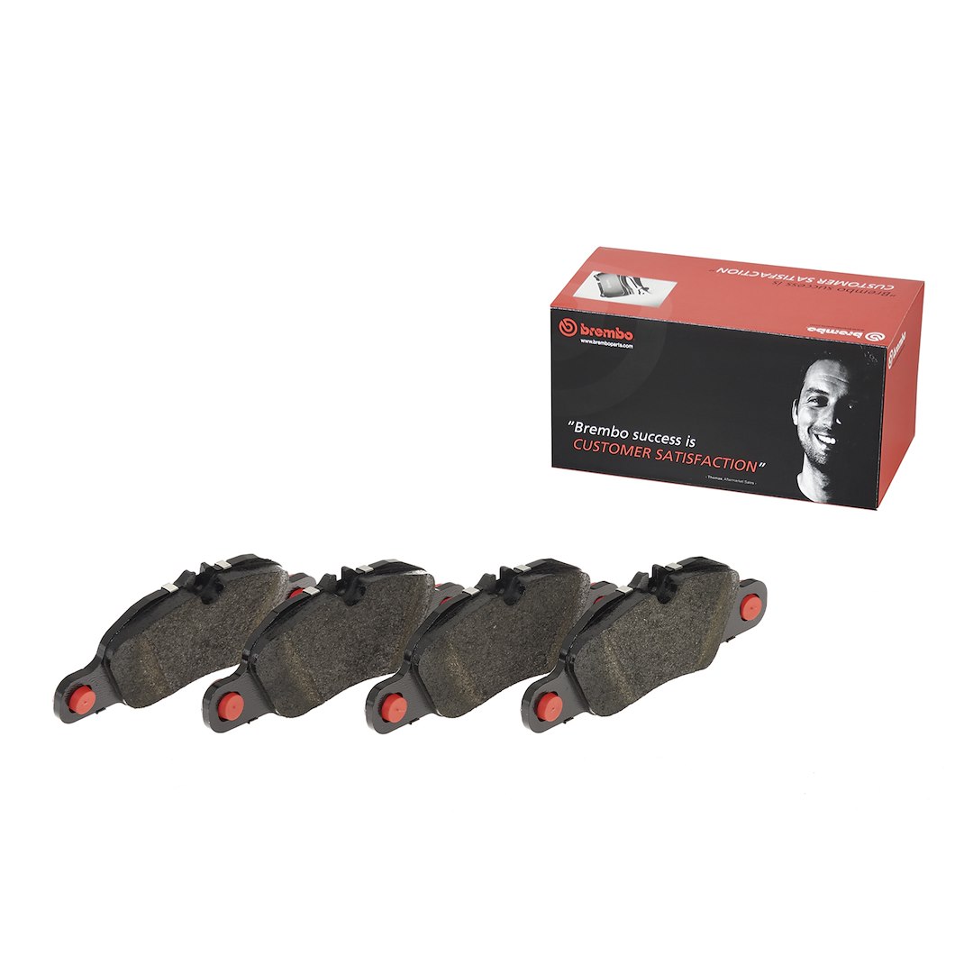 Brembo Brake Pad, Fmsi Number D1389-8498, Low-Metallic, Set of 4 – P65019