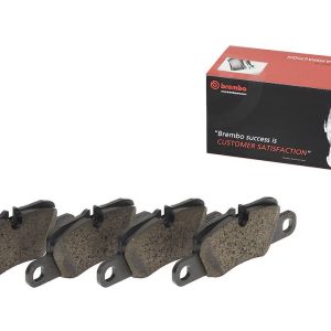 Brembo Brake Pad, Fmsi Number D1416-8531/ D1417-8532/ D1919-8531, Low-Metallic, Set of 4 – P65020