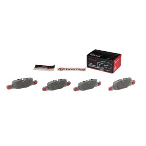 Brembo Brake Pad, Nao, Fmsi Number D1416-8531/ D1417-8532/ D1919-8531, Ceramic, Set of 4 – P65020N