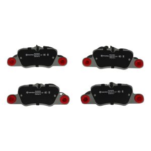 Brembo Brake Pad, Nao, Fmsi Number D1416-8531/ D1417-8532/ D1919-8531, Ceramic, Set of 4 – P65020N