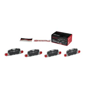 Brembo Brake Pad, Nao, Fmsi Number D1416-8531/ D1417-8532/ D1919-8531, Ceramic, Set of 4 – P65020N
