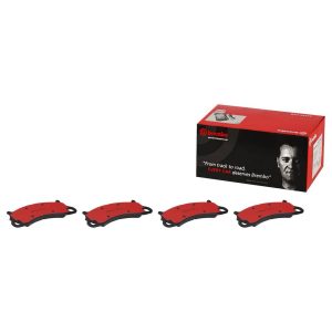 Brembo Brake Pad, Nao, Fmsi Number D1664-8892, Ceramic, Set of 4 – P65025N