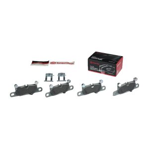Brembo Brake Pad, Nao, Fmsi Number D1453-8643, Ceramic, Set of 4 – P65027N