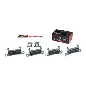 Brembo Brake Pad, Nao, Fmsi Number D1453-8643, Ceramic, Set of 4 – P65027N