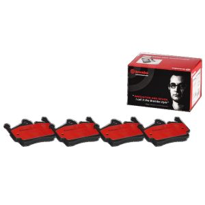 Brembo Brake Pad, Nao, Fmsi Number D1134-8245, Ceramic, Set of 4 – P65028N