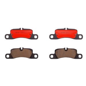 Brembo Brake Pad, Nao, Fmsi Number D1390-8756, Ceramic, Set of 4 – P65036N