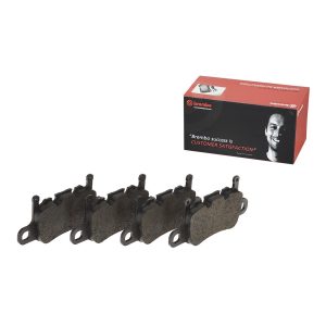 Brembo Brake Pad, Fmsi Number D1740-8963, Low-Metallic, Set of 4 – P65037