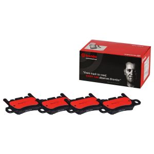 Brembo Brake Pad, Nao, Fmsi Number D1740-8963, Ceramic, Set of 4 – P65037N