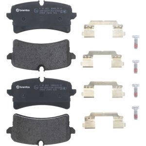 Brembo Brake Pad, Fmsi Number D1780-9009, Low-Metallic, Set of 4 – P65040
