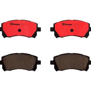 Brembo Brake Pad, Nao, Fmsi Number D721-7589, Ceramic, Set of 4, With Hardware – P78010N