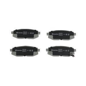 Brembo Brake Pad, Nao, Fmsi Number D1124-8231, Ceramic, Set of 4, With Hardware – P78018N