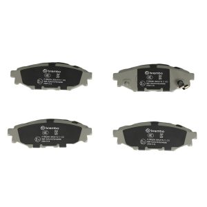 Brembo Brake Pad, Nao, Fmsi Number D1114-8218, Ceramic, Set of 4 – P78020N