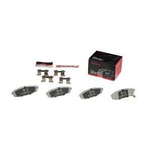Brembo Brake Pad, Nao, Fmsi Number D1114-8218, Ceramic, Set of 4 – P78020N