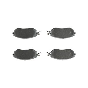Brembo Brake Pad, Nao, Fmsi Number D1539-7880, Ceramic, Set of 4, With Hardware – P78021N