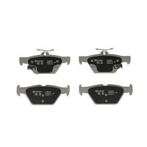 Brembo Brake Pad, Nao, Fmsi Number D1808-9043, Ceramic, Set of 4 – P78026N