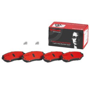 Brembo Brake Pad, Nao, Fmsi Number D1188-8307, Ceramic, Set of 4 – P79018N