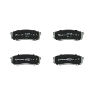 Brembo Brake Pad, Nao, Fmsi Number D606-7487, Ceramic, Set of 4, With Hardware – P83024N