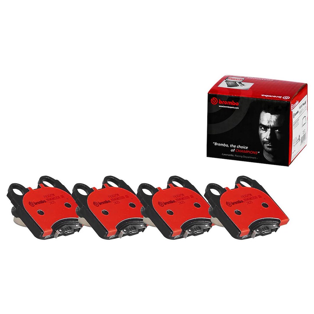 Brembo Brake Pad, Nao, Fmsi Number D771-7638, Ceramic, Set of 4 – P83045N