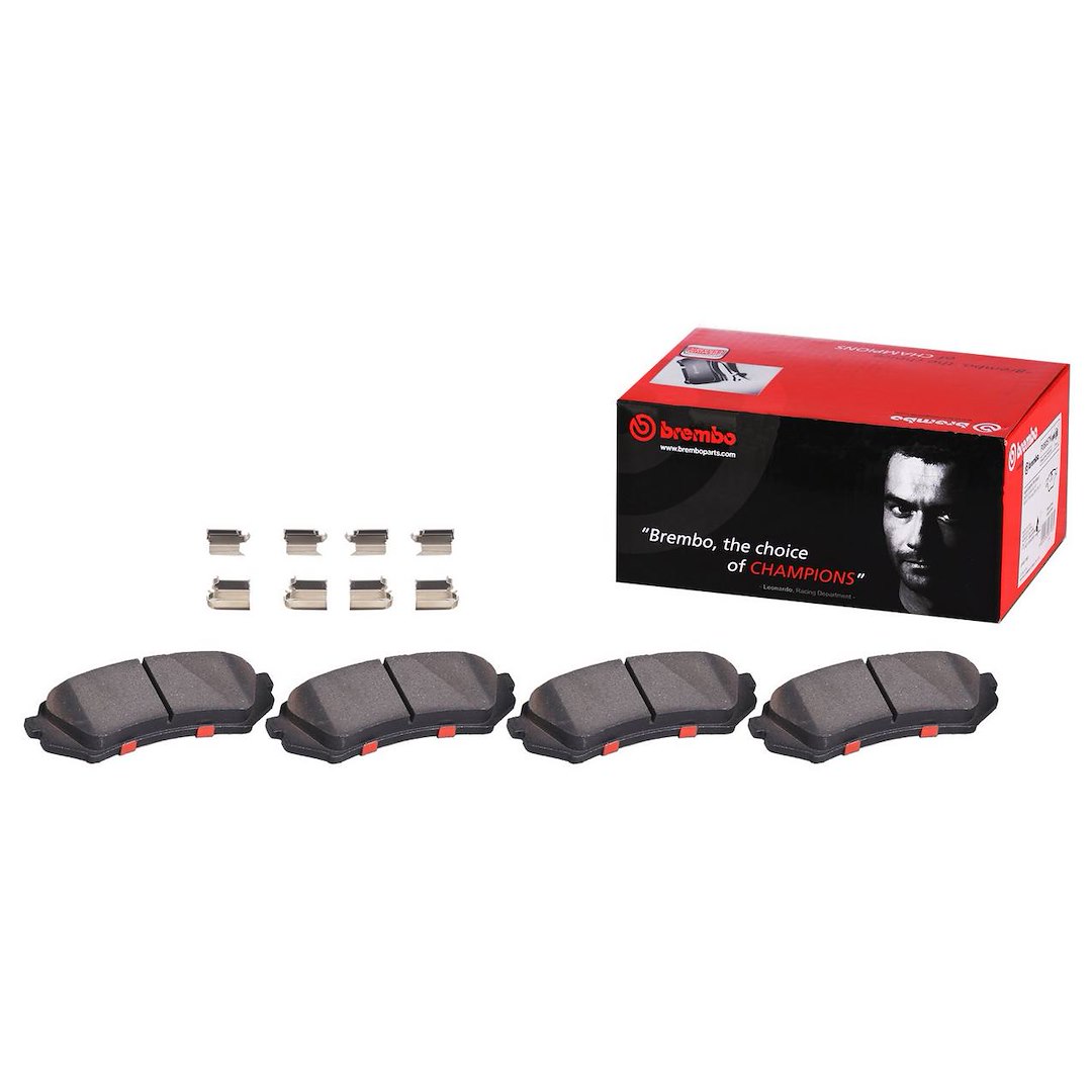 Brembo Brake Pad, Nao, Fmsi Number D771-7638, Ceramic, Set of 4 – P83045N