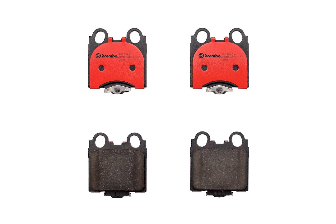Brembo Brake Pad, Nao, Fmsi Number D771-7638, Ceramic, Set of 4 – P83045N