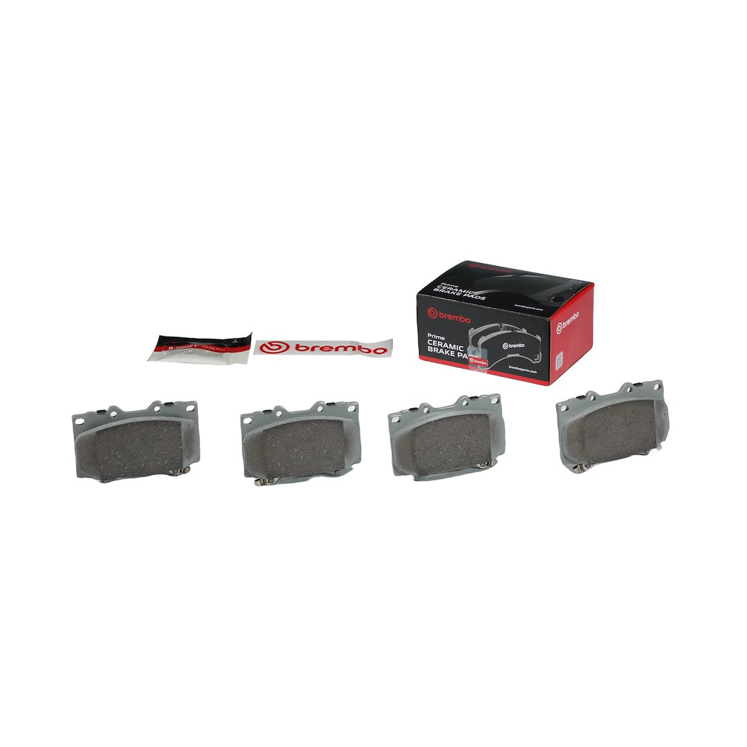 Brembo Brake Pad, Nao, Fmsi Number D772-7639, Ceramic, Set of 4 – P83048N