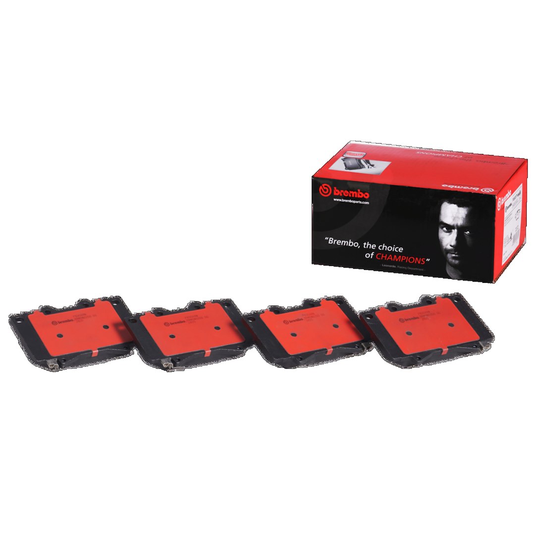 Brembo Brake Pad, Nao, Fmsi Number D772-7639, Ceramic, Set of 4 – P83048N
