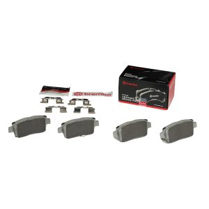 Brembo Brake Pad, Nao, Fmsi Number D822-7695, Ceramic, Set of 4, With Hardware – P83051N